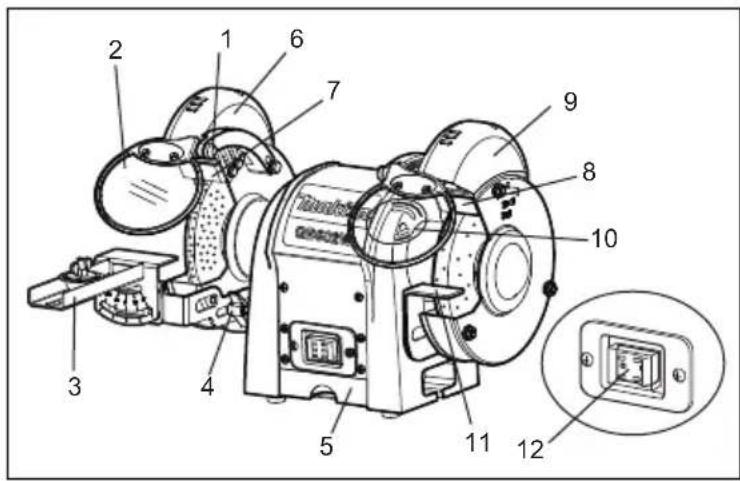 MAKITA GB602 - LISTWA PROWADZĄCA - 2