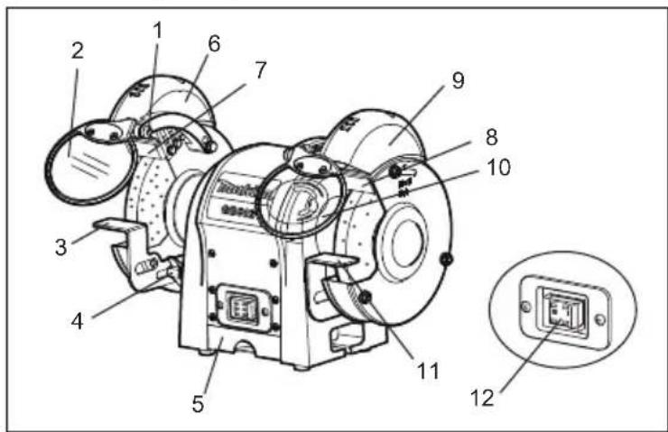 MAKITA GB602 - KÜHLMITTELWANNE - 1