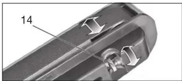 METABO DS 175 - Выравнивание ленты (только BS 175) - 2