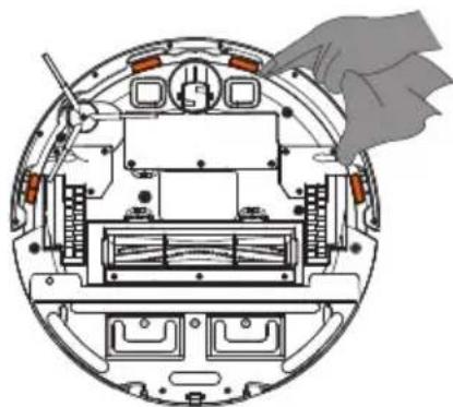 Ultenic D6S - Main Brush Mapping Sensors - 7