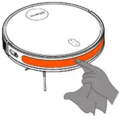Ultenic D6S - Main Brush Mapping Sensors - 5
