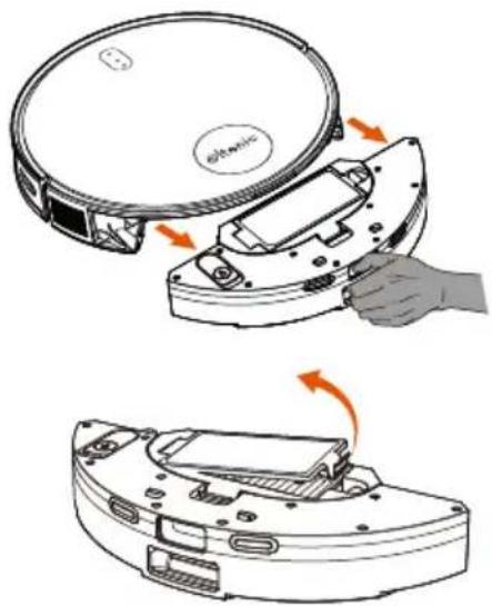 Ultenic D6S - Contenitore per la polvere e Filtro HEPA - 1