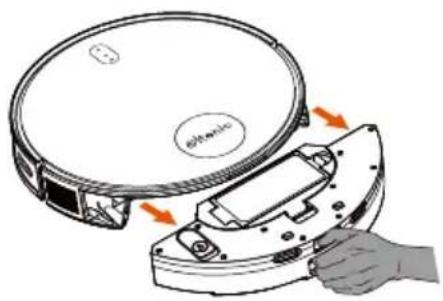 Ultenic D6S - Staubbehälter und HEPA-Filter - 1