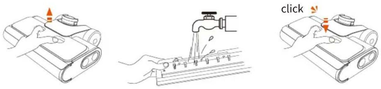 Ultenic AC1 - Roller brush top cover - 1