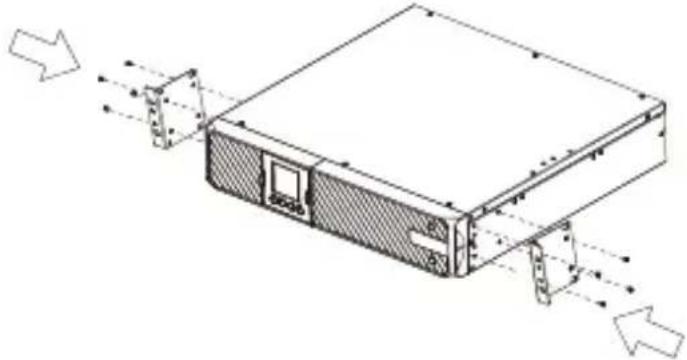 Equip ZEUS51E - lépés: Rackmount fülek telepí tése - 1