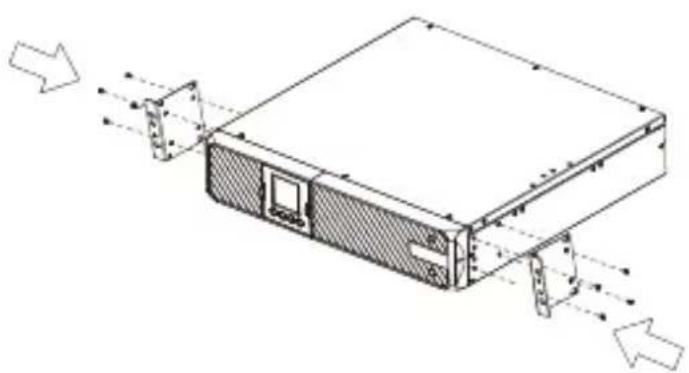 Equip ZEUS51E - Schritt 1: Installation der Rackmontagewinkel - 1