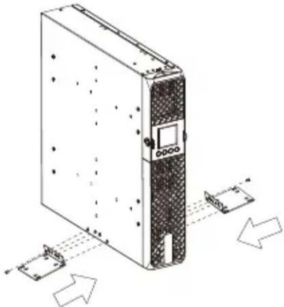 Equip ZEUS51E - Step 1: Attach the base stands - 1