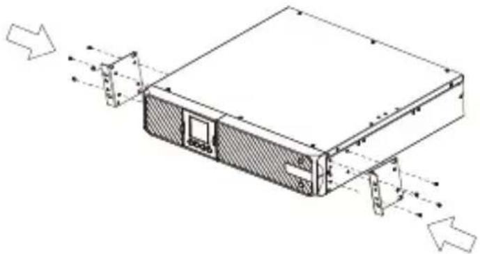 Equip ZEUS51E - Étape 1 : Installation des oreilles de montage en rack - 1