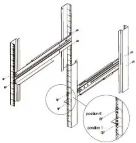 Equip ZEUS51E - Schritt 1: Installation der Rackmontagewinkel - 3