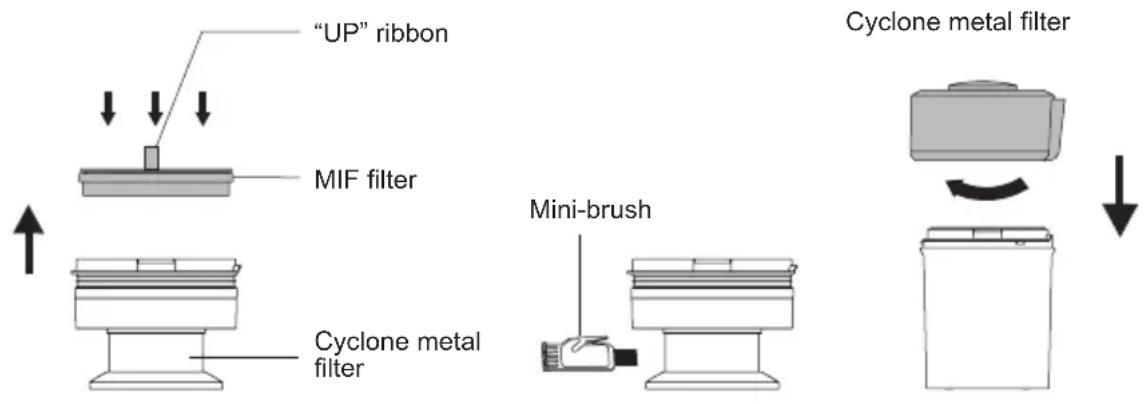 JIMMY WB81 - MIF filter and Cyclone Cleaning - 1
