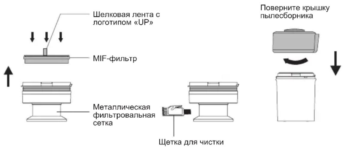 JIMMY WB81 - Очистка фильтровальной ваты и циклона - 1
