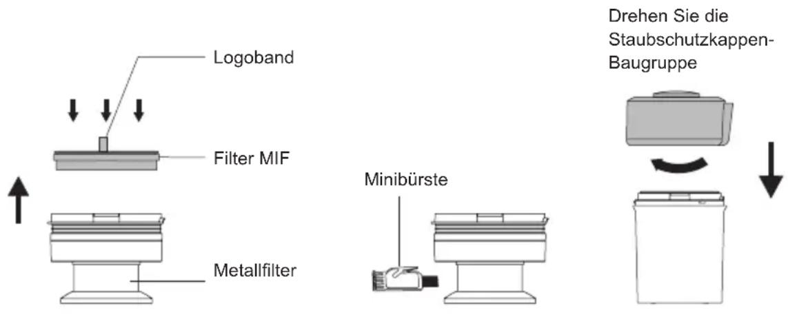 JIMMY WB81 - Reinigung von MIF-Filterwatte und Zyklonkegel - 1