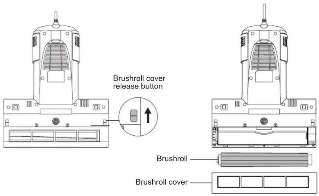 JIMMY WB81 - Brushroll Cleaning and Installation - 1
