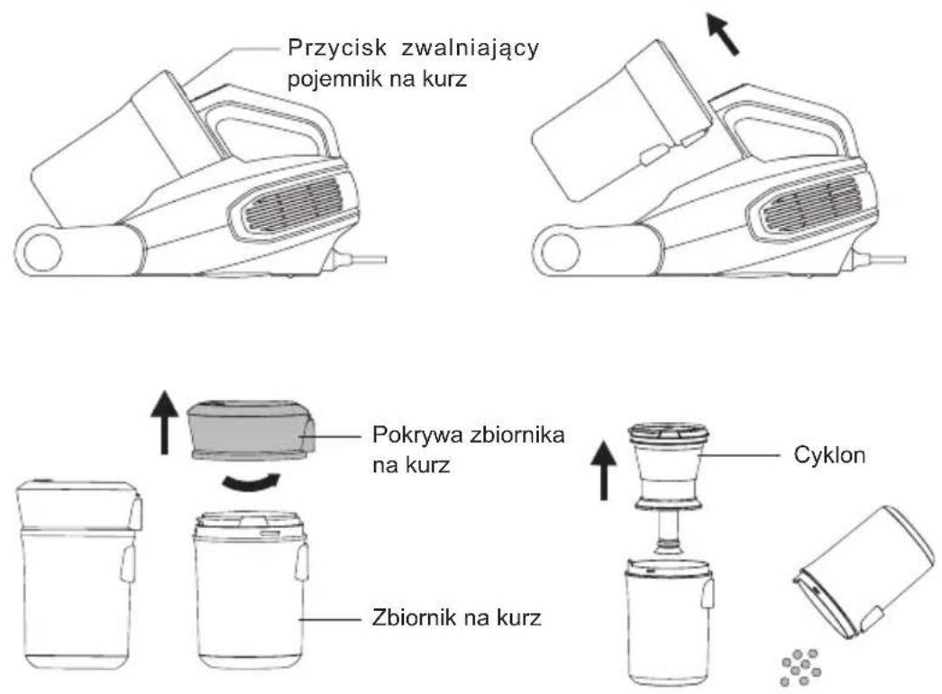 JIMMY BX8 - Czyszczenie pojemnika na kurz - 1