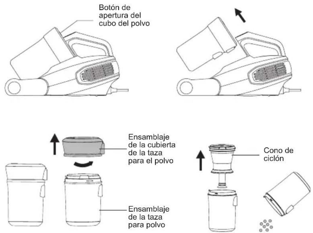 JIMMY BX8 - Limpieza del depósito de polvo - 1