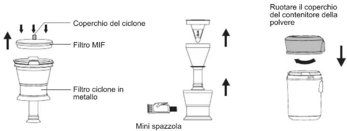 JIMMY BX8 - Pulizia del filtro MIF e del ciclone - 1