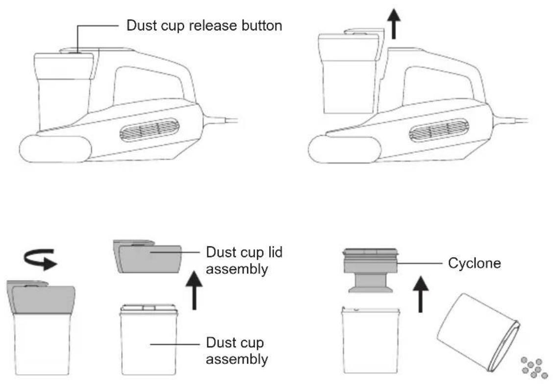 JIMMY WB63 - Dust Cup Cleaning - 1