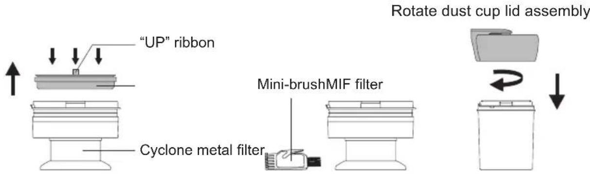 JIMMY WB63 - MIF Filter and Cyclone Cleaning - 1