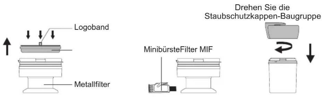 JIMMY WB63 - Reinigung von MIF-Filterwatte und Zyklonkegel - 1