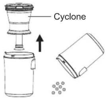 JIMMY BX6 Lite - Dust Cup Cleaning - 4