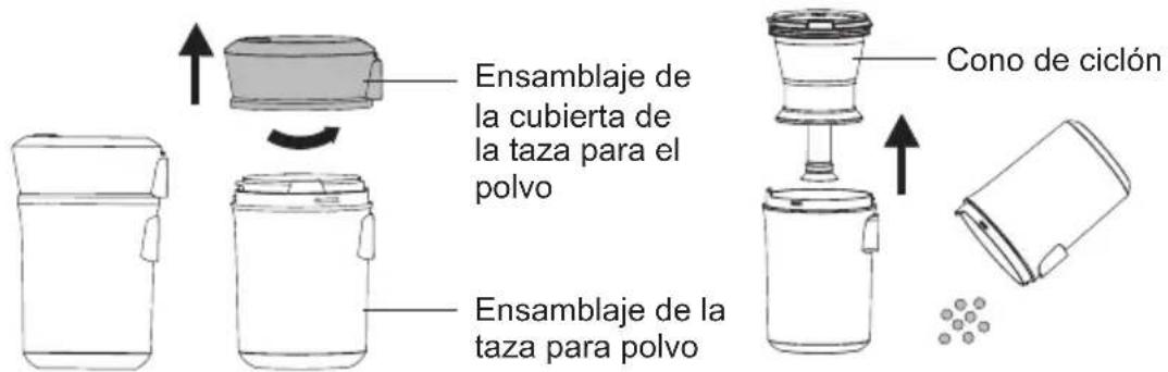 JIMMY BX6 Lite - Limpieza del depósito de polvo - 2
