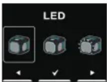 MAKITA MR014G - SELECIONAR A FUNÇÃO DE ILUMINAÇÃO - 1