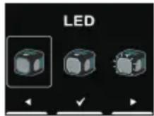 MAKITA MR014G - VÄELGE BELYSNINGSFUNKTION - 1