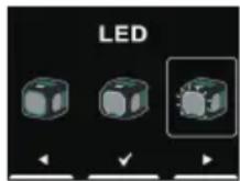 MAKITA MR014G - 選擇燈光功能 - 3