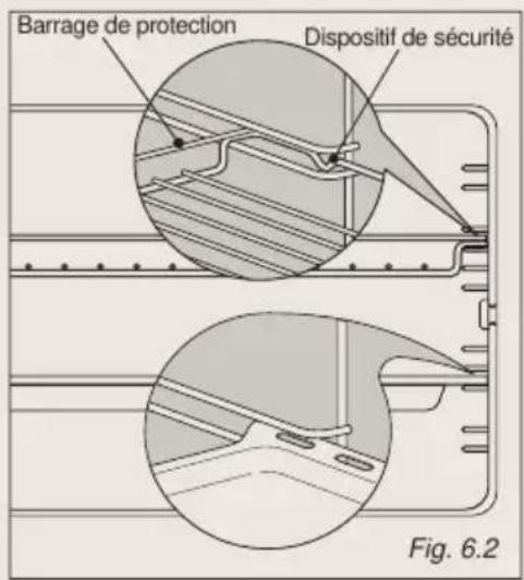 BORETTI Milano MLI95X - Montage et demontage des chassis lateraux (Certains Modeles) Monter les panneaux autonettoyantes sur les châssis latéraux - 2