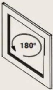 BORETTI Milano MLWC60 - Top hinge 2. Door light switch 3. Location-plate 4. Bottom hinge 5. Support - 5