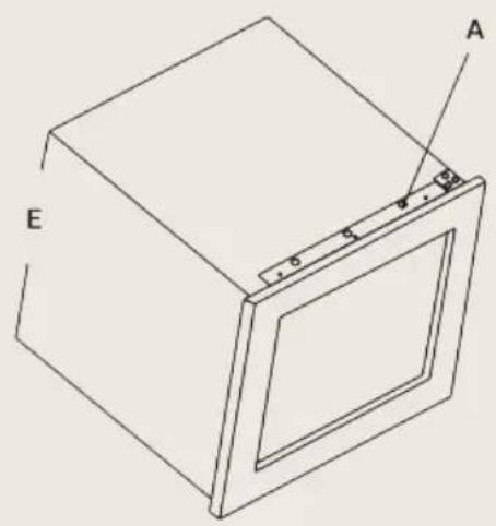 BORETTI Milano MLWC60 - Fixation du support supérieur - 1
