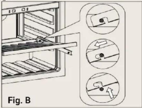 BORETTI Milano MLWC60 - Removing the shelf - 2