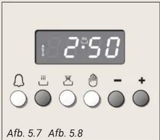BORETTI Toscana CFBI9015 - 2e MANIER: Programmering van einde baktijd (afb. 5.8) - 1