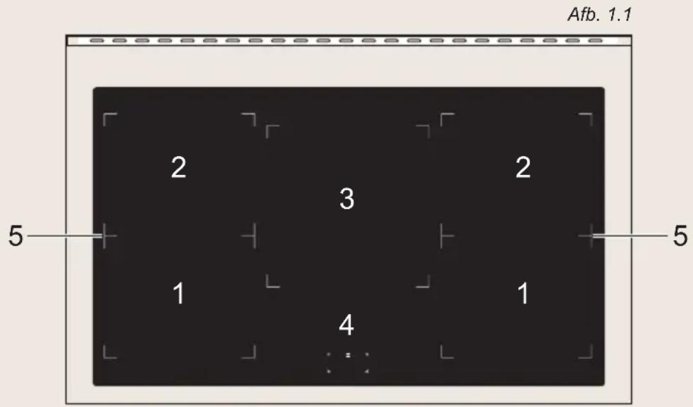 BORETTI Toscana CFBI9015 - Kooktafel - 1