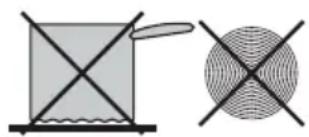 BORETTI Toscana CFBI9015 - If the surface is broken or damaged unplug the cooktop and contact the after-sales service. - 9