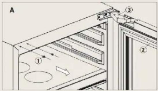 BORETTI Milano MLWC82 - How to change the door opening - 1