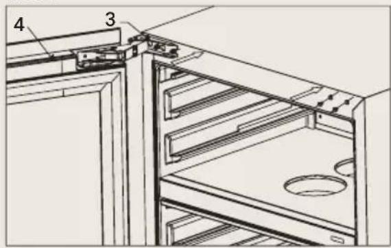 BORETTI Milano MLWC82GR - How to change the door opening MLWC82ZG (No handle) - 2