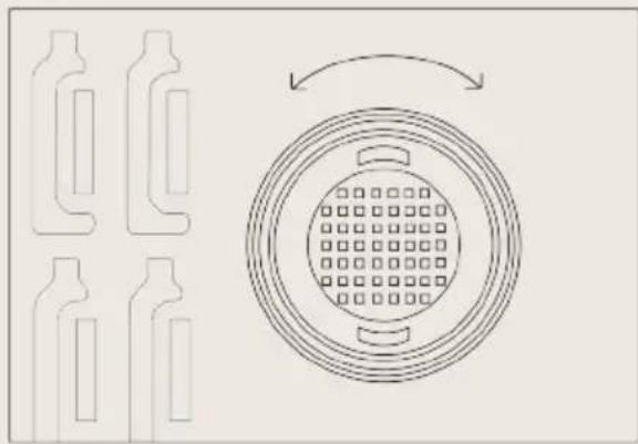 BORETTI Milano MLWC82GR - Bottle Staking / Loading graphics - 1