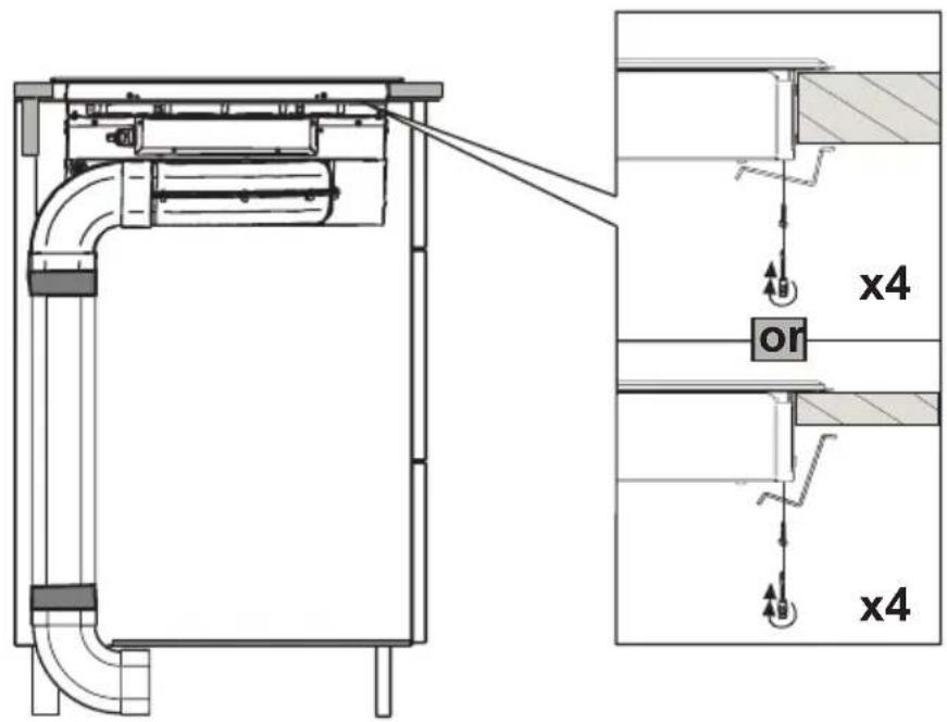 BORETTI Milano MLIH84 - GB:Types of installation and related kits: - 60