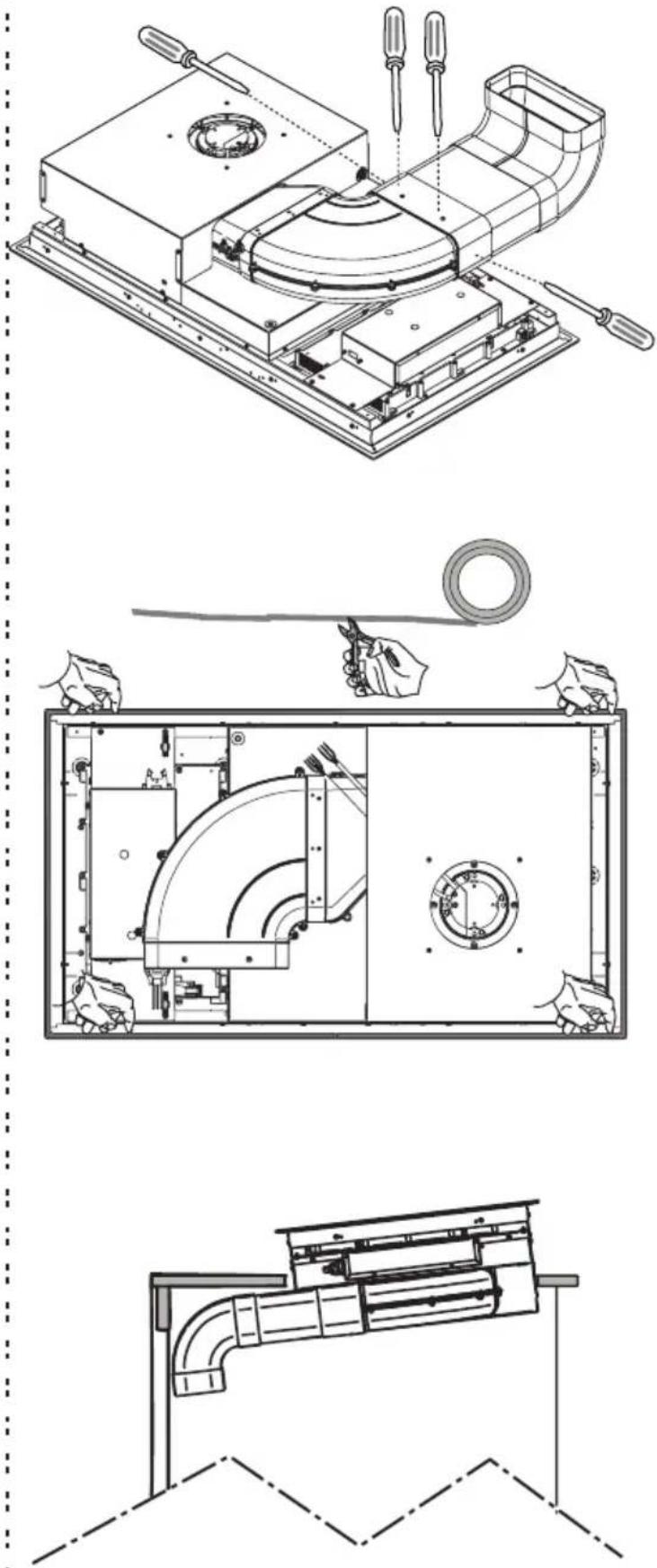BORETTI Milano MLIH84 - GB:Types of installation and related kits: - 46