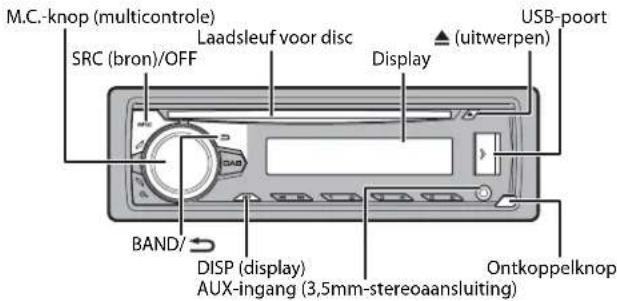 PIONEER DEH-S400DAB - Aandeslag - 1