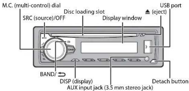 PIONEER DEH-S400DAB - Basic operation - 1