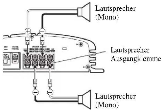 PIONEER GM-X354 - Zwei-Kanal-Modus (Mono) - 2