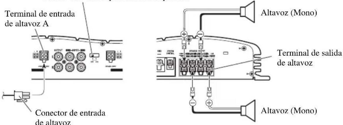PIONEER GM-X354 - Modo de dos canales (mono) - 1