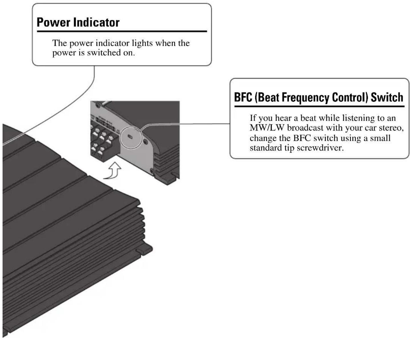 PIONEER GM-X354 - Input Select Switch - 2