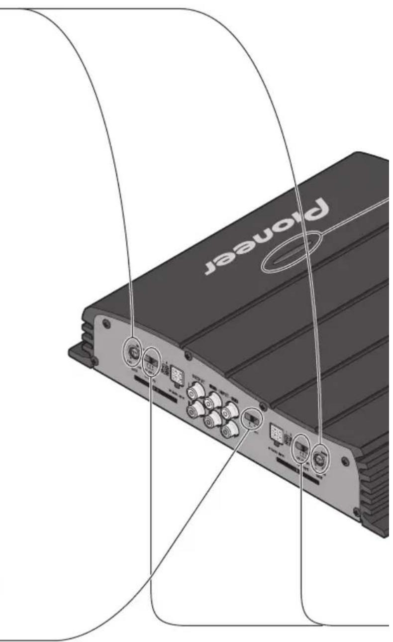 PIONEER GM-X354 - Input Select Switch - 1