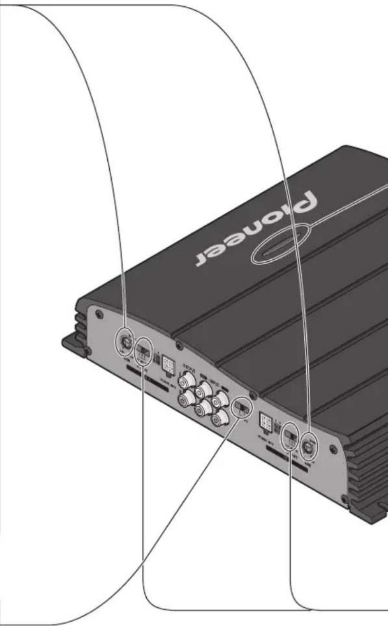 PIONEER GM-X354 - Eingangswahlschalter - 1