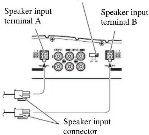 PIONEER GM-X354 - Four-channel mode - 1