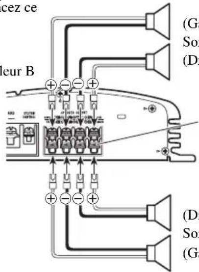 PIONEER GM-X354 - Mode quatre voies - 2