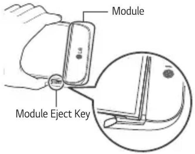 LG Cam Plus CBG-720 - Removing the Battery - 1